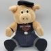 Play-by-Play Harley-Davidson Plush Pig 10"