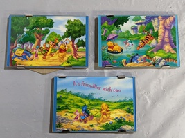Winnie-the-Pooh Nursery Wall Art Framed Photos 4x6 set of 3