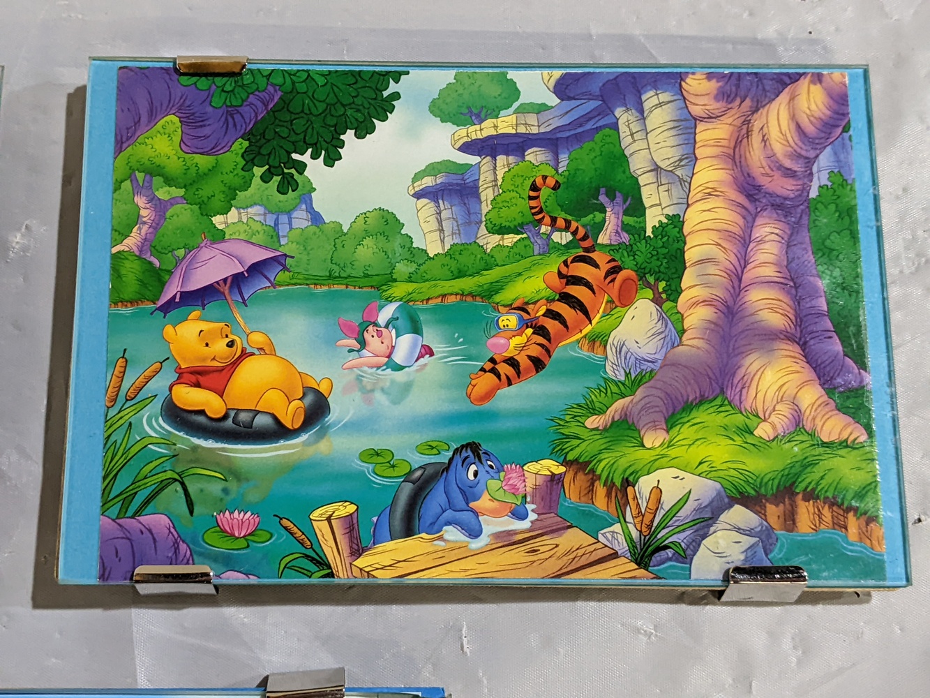 Winnie-the-Pooh Nursery Wall Art Framed Photos 4x6 set of 3