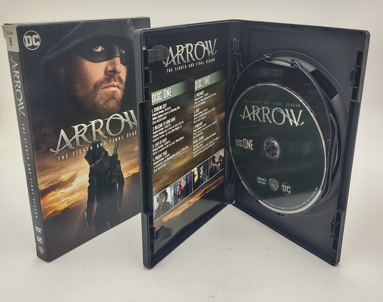 ARROW DVD セット1-5 Arrow- The Eighth and Final Season DVD Box Set DC TV Show | Avenue