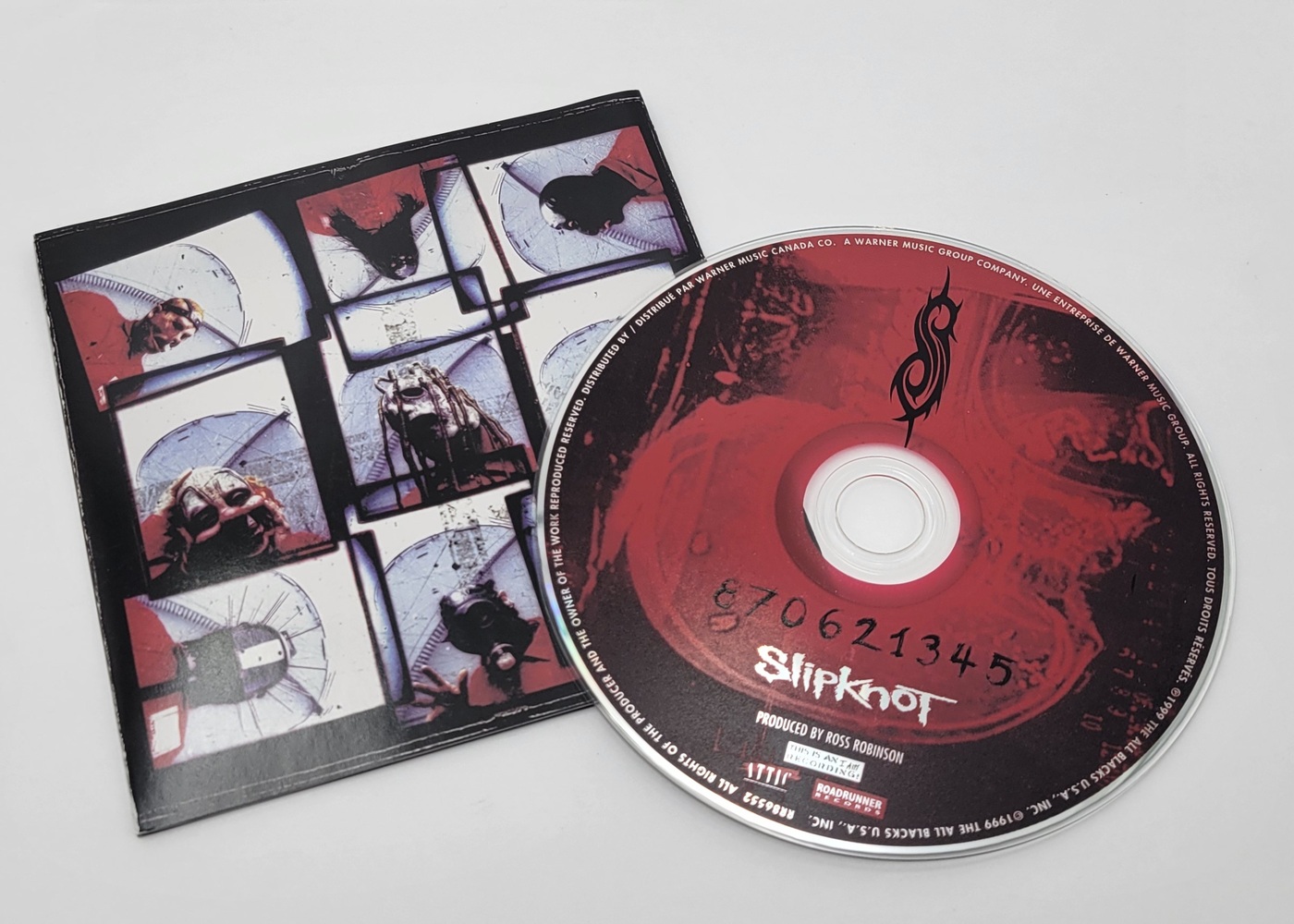 Slipknot - Slipknot C.D. 1999 Nu Metal Roadrunner Records Debut