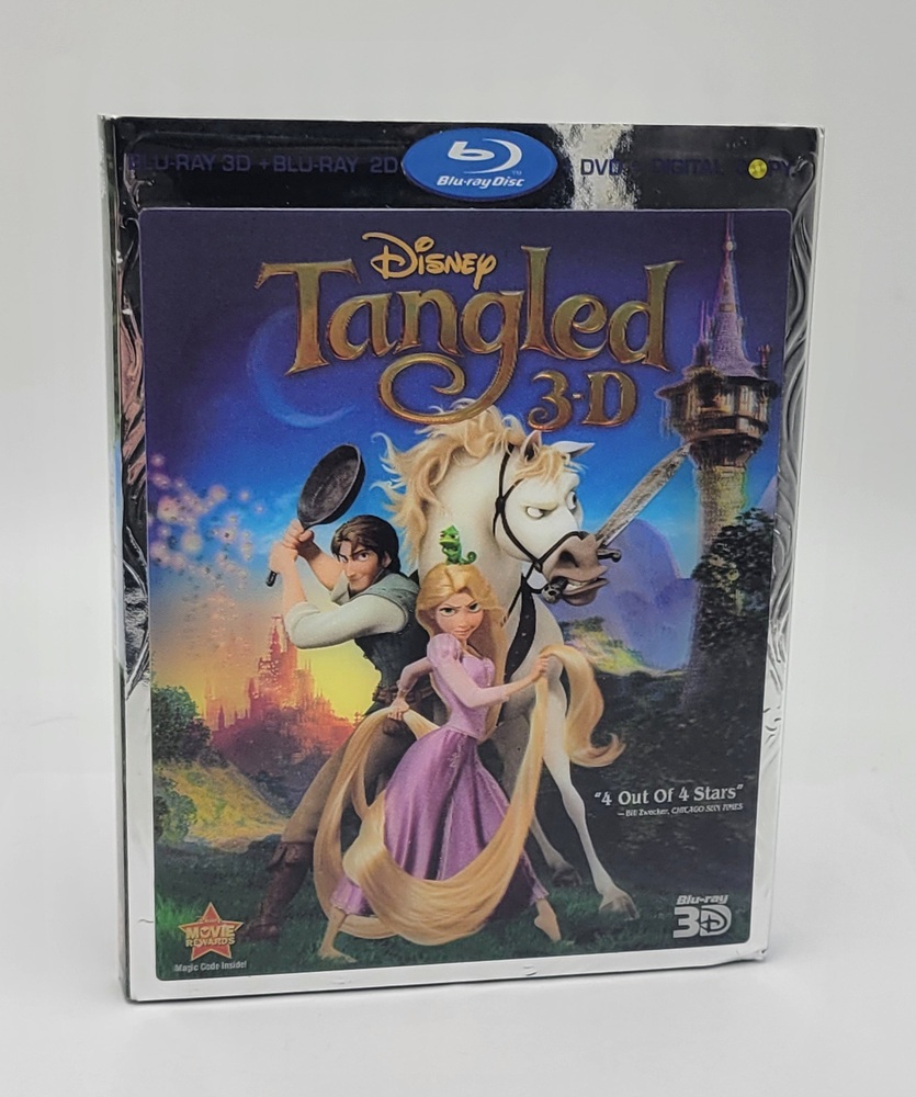 Disney Movie Rewards Tangled 3-D Lenticular Bluray Boxset | Avenue