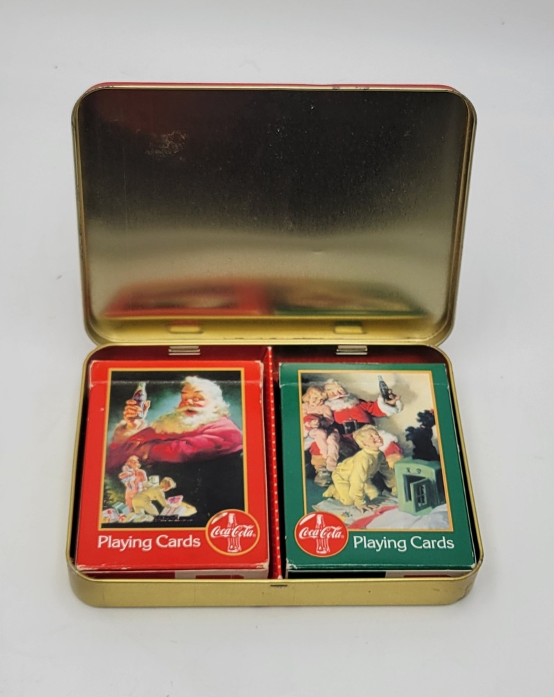 Vintage 1997 Nostalgia Playing Cards Coca-Cola Playing Card Set in