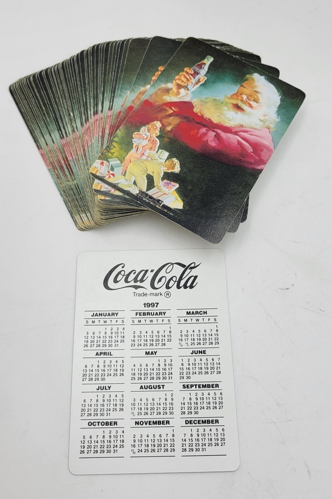 Vintage 1997 Nostalgia Playing Cards Coca-Cola Playing Card Set in