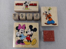 Disney rubber stamps lot of 8