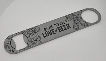 Samuel Adams - For the Love of Beer - Pewter Collectible Bottle Opener