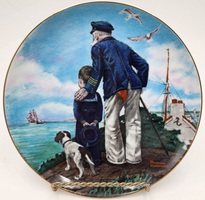 Royal Eaton Looking Out to Sea Plate 1982