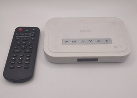Nbox Digital Media Box With Remote and Power Adapter