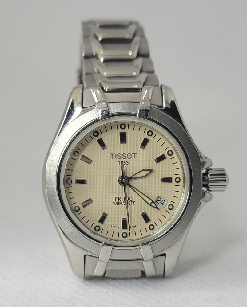 Tissot PR 100 Quartz Silver Dial Men's Wrist Watch