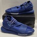 ADIDAS Y-3 YOHJI YAMAMOTO QASA HIGH S83175 LIMITED EDITION SHOES - BLUE SZ 9.5