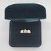 14k Yellow Gold  Diamond Pear Solitaire Ring  Approximate T.C.W. 0.25 Size 6.75