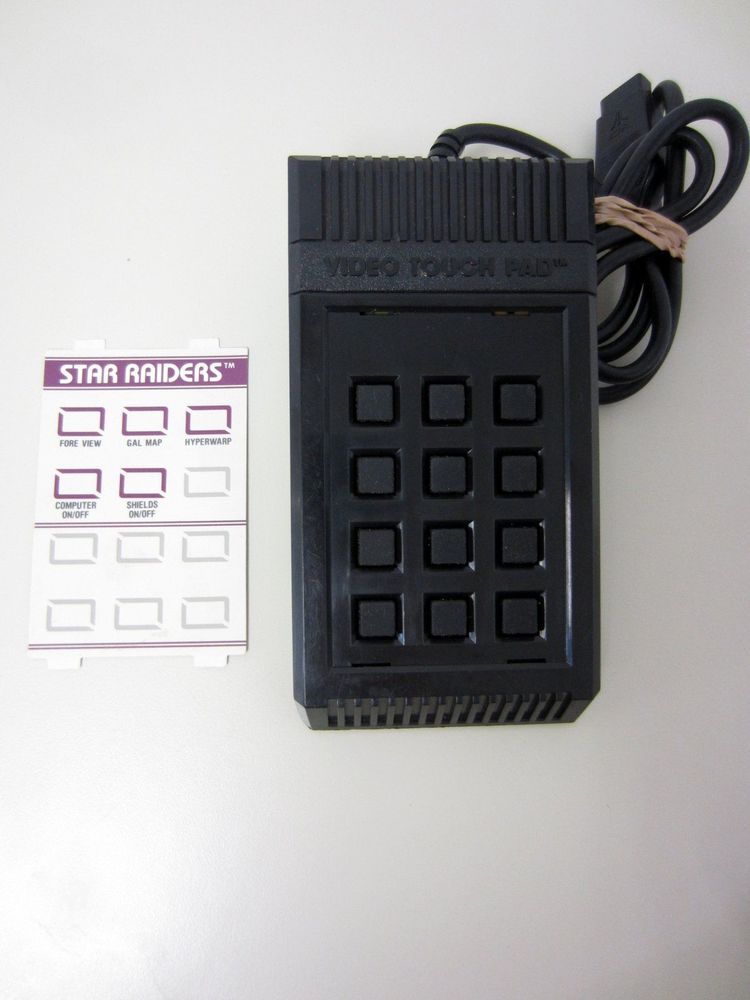 Vintage ATARI 2600 Games + Touch Pad Star Raiders Defender Yars Revenge