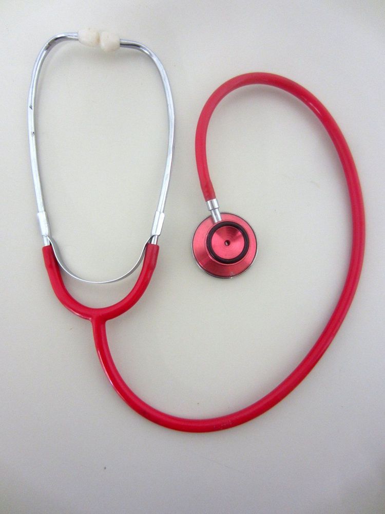 Adult Stethoscope Red 31" / 79 cm EUC Unbranded Avenue Shop Swap & Sell