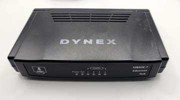 Dynex DX-EHB4 4 Port Ethernet Hub W/Power Adapter