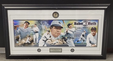 Babe Ruth The Sultan of Swat #3 New York Yankees 44"x24"