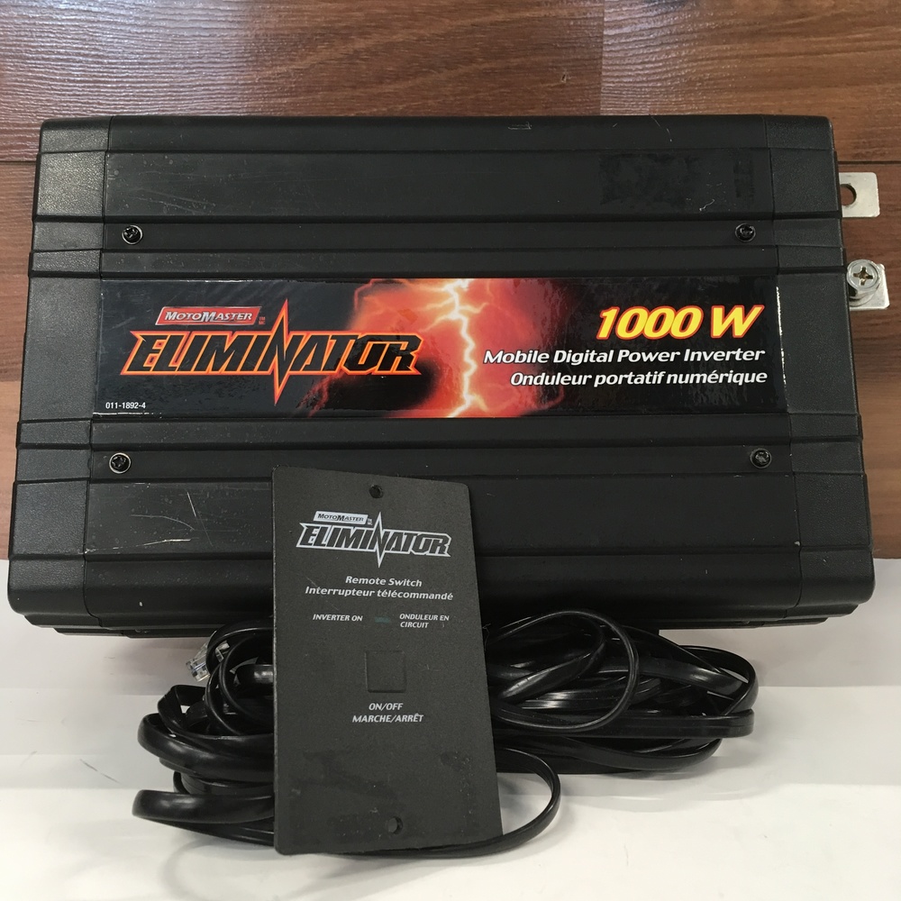 MotoMaster Eliminator 1000w Mobile Digital Power Inverter Avenue Shop