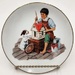 The Norman Rockwell "A Dollhouse for Sis" Collector's Plate 1984