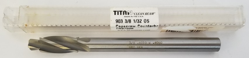 TITAN 903 3/8 1/32 OS CAPSCREW COUNTERBORE (TR97508)