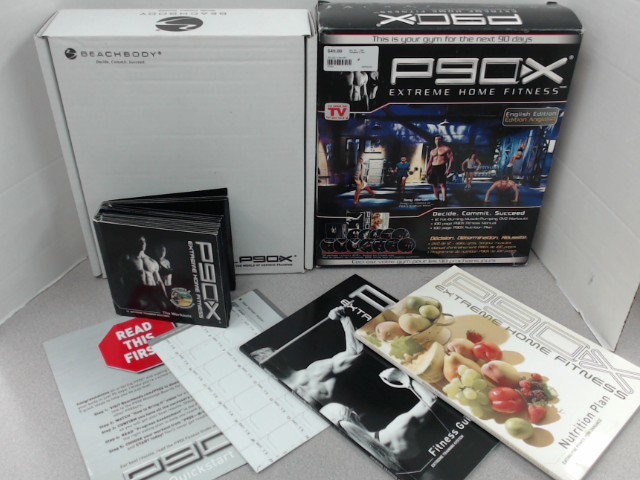 P90X Extreme Home Fitness Beachbody The Workouts 13 Disc DVD Set ...