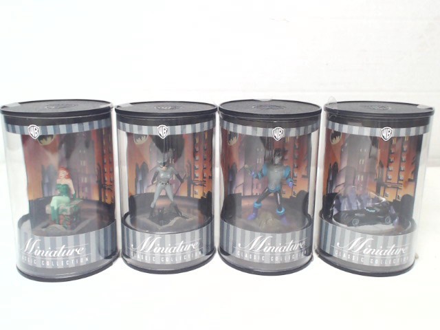WB Miniature Classic Collection Figures - Batman Animated Series -1999 lot of 11